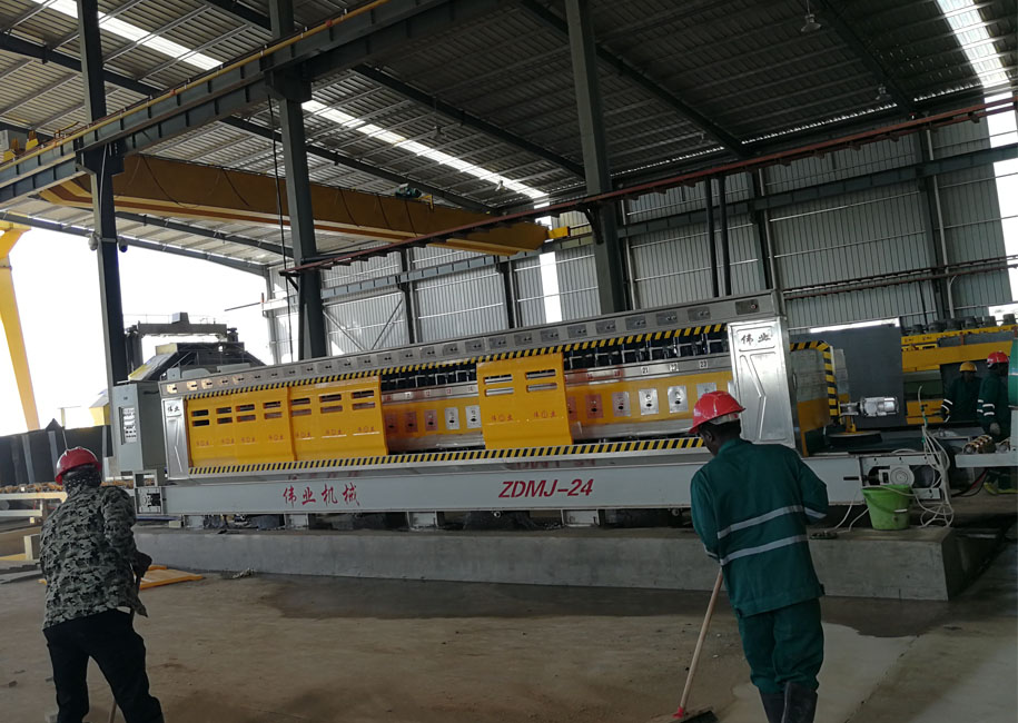 Disk Granite Line Polishing Machine, Mozambique